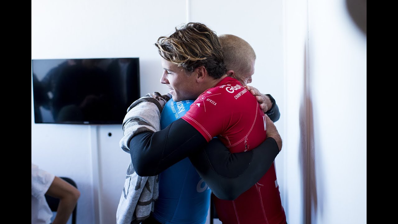 Mick Fanning e Julian Wilson falam sobre o tubarão em J-Bay