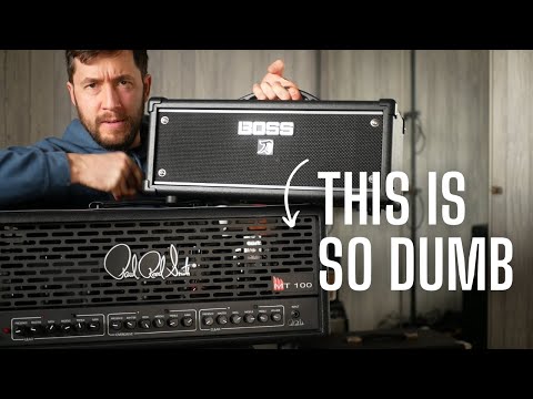 This is STUPID - The Boss Katana vs a 100w Tube Amp PRS MT100