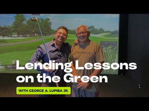 Lending Lessons on the Green with George from UMortgage at The Hangar Club!