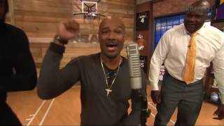 Shaq, KG, and Big Tigger Freestyle in Area 21 | Inside the NBA | NBA on TNT