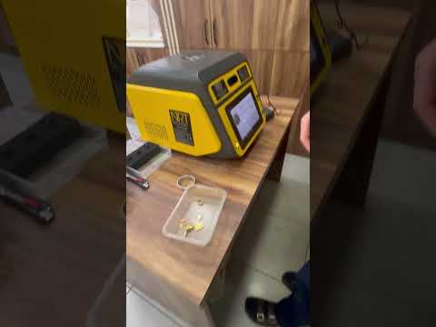 Analizzatore dell'oro NRT – test della caratura con XRF
