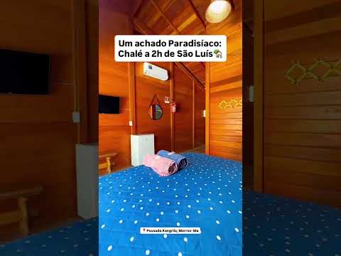 “Pousada Xangri-lá em Morros-MA: um cantinho perfeito pra relaxar no Maranhão! 😍🌿”