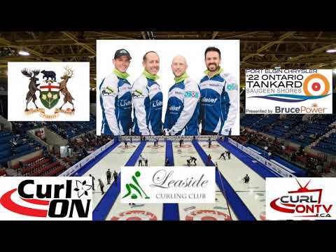 2022 Ontario Provincial Men's Tankard Semi Final -  Camm vs Epping