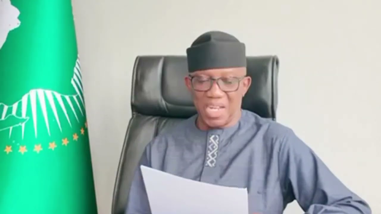 On the road to Aswan Forum V -  Commissioner Bankole Adeoye Message
