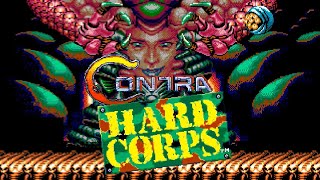 Contra: Hard Corps (Genesis) - No Death Run [Mother Alien Ending]