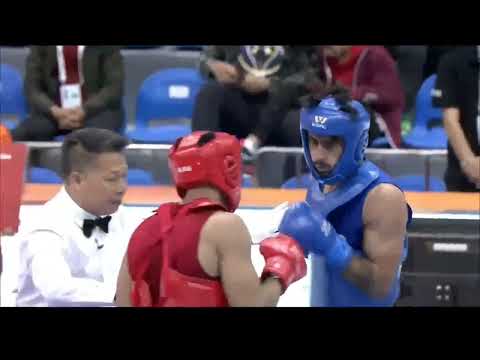 Ravi Panchal(IND) vs Hotak.M Khalid(AFG) ll 65kg Men's WWC 15 #sanda #fight #wushu #mma #takedown