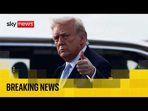 Tehran calls Trump's claims of talks to end war 'fake news' | Sky News coverage and analysis