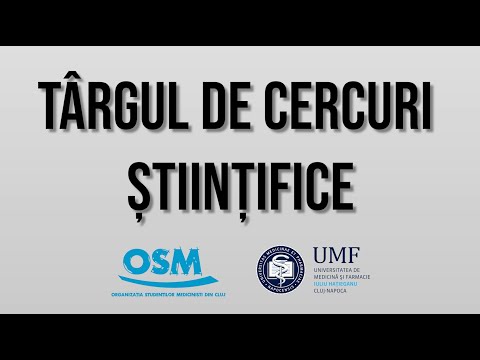 Târgul de Cercuri Științifice O.S.M. 2020-2021