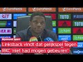 Malacia over domper voor Feyenoord: 'Na de 2-2 dacht ik dat we eroverheen konden klappen'