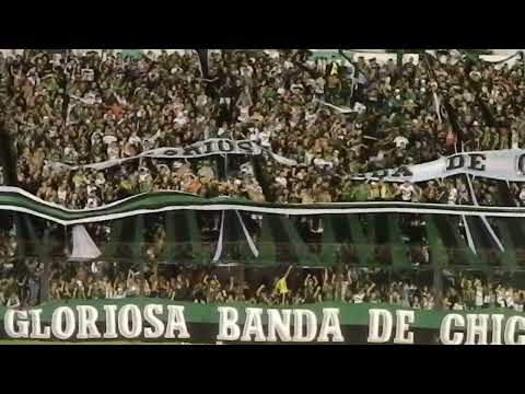 "Yo soy del verde por qué el mundo me hizo así" Barra: Los Pibes de Chicago &bull; Club: Nueva Chicago