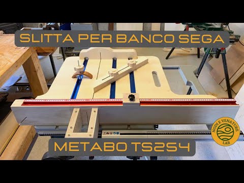 COME COSTRUIRE UNA SLITTA PER BANCO SEGA - fai da te -