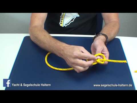 Der Palstek für die praktische Prüfung SBF See / SBF Binnen # 3