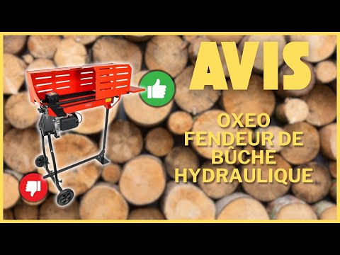 Test OXEO 7T : ma fendeuse hydraulique après 6 semaines