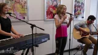 Bridgit Mendler sings to end bullying!