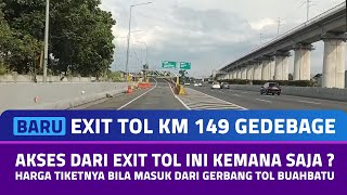 Download lagu 'Yang baru di tol Bandung menuju Cileunyi, yaitu Exit tol km 149 Gedebage Bandung' mp3
