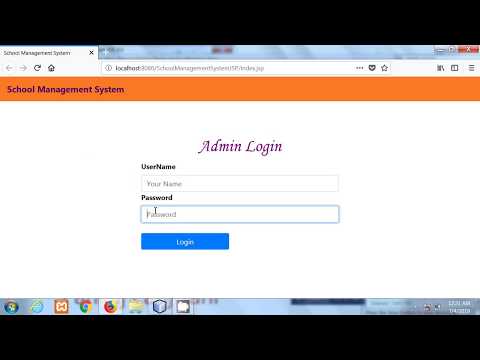 School Management System Project | JSP MYSQL Netbeans | Part 6