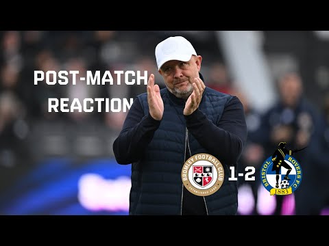 Andy Woodman after Bristol Rovers defeat