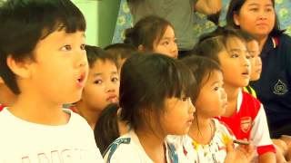 ◇クロントイスラムの幼稚園でソーラン節! ②