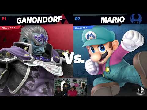 NBH Smash Ultimate 15 Loser Quarterfinals - Fraudfish (Ganondorf) vs Bubba (Fox, Mario)