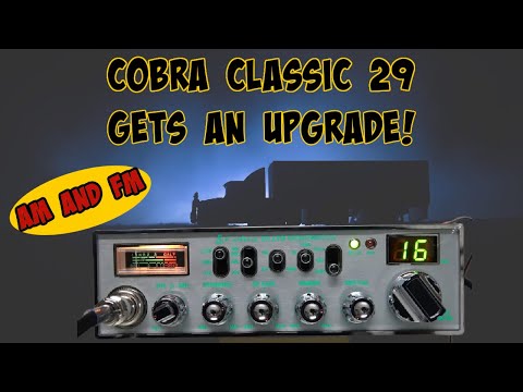 COBRA 29LTD AM/FM 40 Channel CB Radio with Nightwatch. Let's check out this classic!
