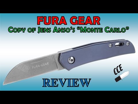 Review the FURA GEAR copy of the Jens Anso Monte Carlo Slip-Joint