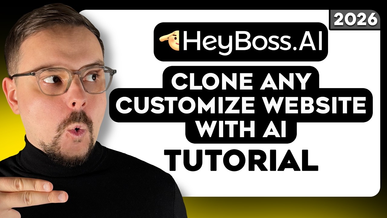 How to Clone and Customize Any Website It in Minutes - 2026 | HeyBoss AI Tutorial