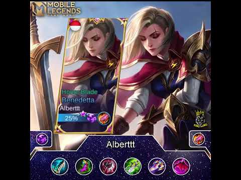 GAMEPLAY BENEDETTA LICIN BY RRQ Alberttt - MOBILE LEGENDS