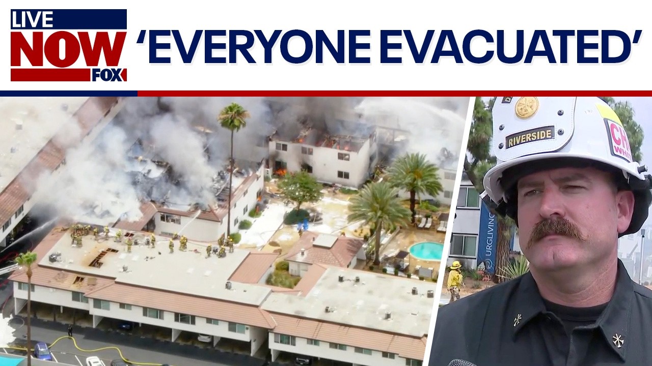 CA Apartment Fire: 'Everyone evacuated'