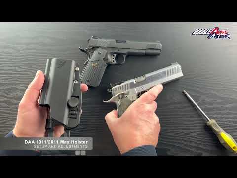 Установка и регулировка кобуры DAA Max для 1911/2011