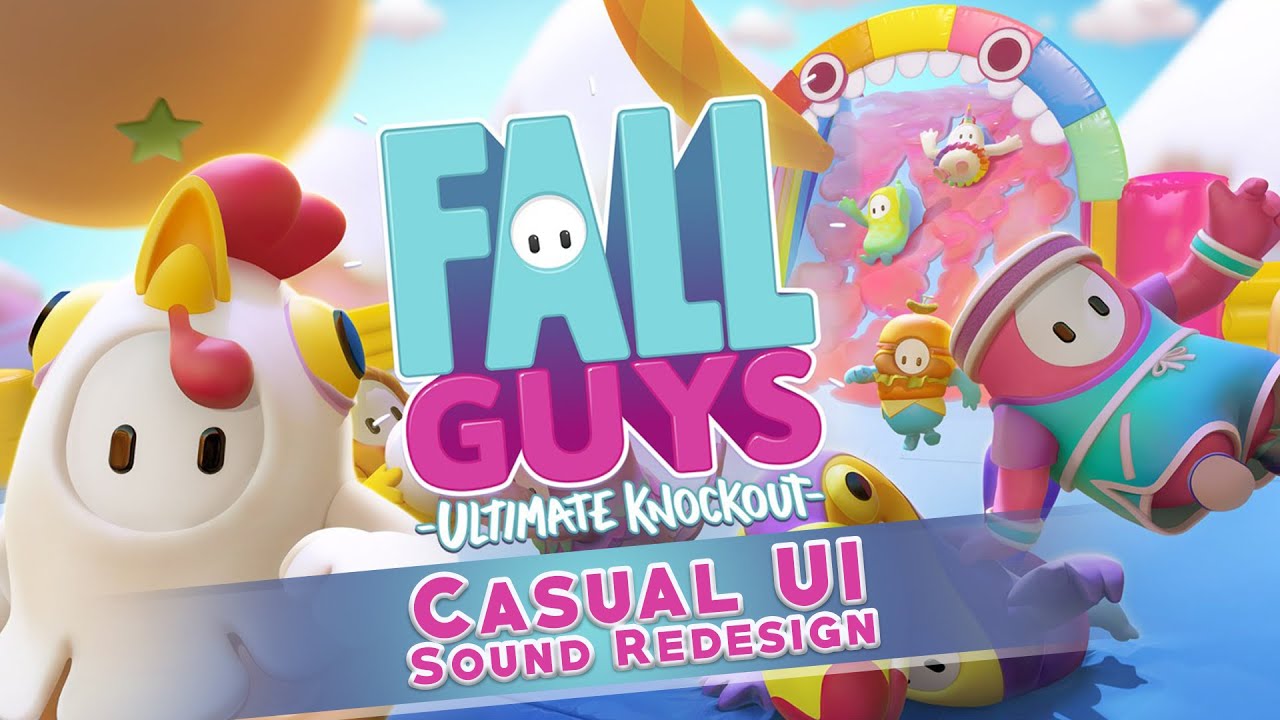 Casual Game UI Sound Effects (Fall Guys Ultimate Knockout Menu UI Sound Redesign)
