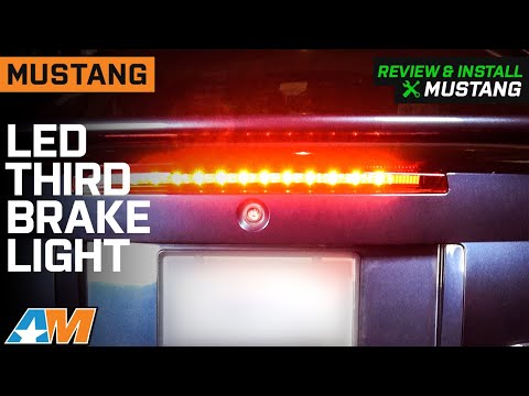 1999-2004 Mustang LED Third Brake Light; Red Review & Install