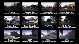 preview picture of video 'Metro Manila Roads - Video Index Navigation - Interactive Menu'