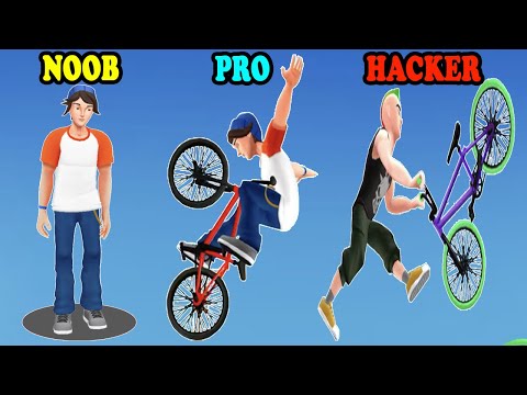 NOOB vs PRO vs HACKER - Max Air BMX