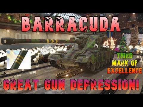 Barracuda Great Gun Depression! ll Wot Console - World of Tanks Modern Armor