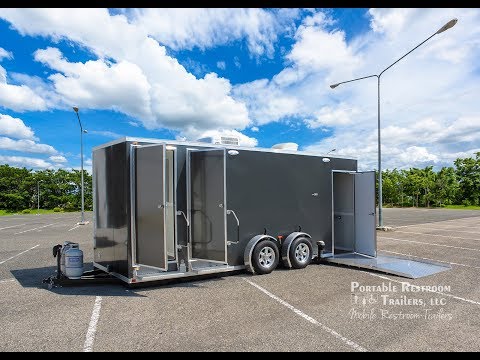 ADA +2 Restroom Shower Trailer Custom Combo | Oahu Series