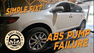 Ford Edge ABS Light, Traction Light, and No Brakes - ABS Module programming with FORscan