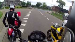 preview picture of video 'Sam Dodewaard 1e race 350cc onboard 2014'