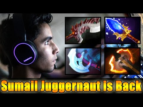 SUMAIL Juggernaut is Back With Old Signature Build Scepter Classic True Carry 7.27D Dota 2 Gameplay