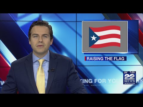 City of Westfield holds Puerto Rican flag raising