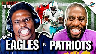 Tyreek Reacts to Eagles Game, Patriots vs. Dolphins, and Stephen A. Smith saying Watch Your Mouth