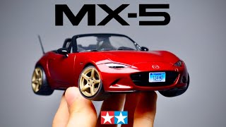 Building a custom Tamiya Mazda MX-5 model kit