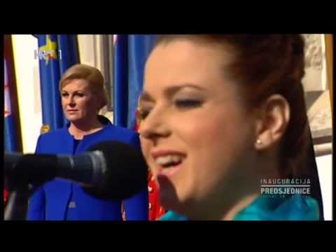 Renata Sabljak - Dej mi, Bože (Inauguracija Hrvatske predsjednice Kolinde Grabar Kitarović)