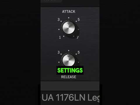 How To Use The 1176 Compressor on Vocals!