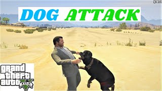 GTA V DOG ATTACK