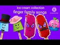 Finger Family Ice Cream Ice Cream Cone Ad Cupcake Fairy Cake Patty Cake Collection Song