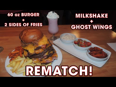 Rascal's Undefeated Burger Challenge!! (REMATCH)