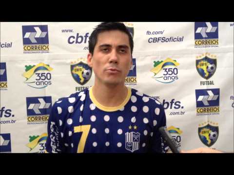 Entrevistas Goiás x Minas - XL Taça Brasil Correios de Futsal