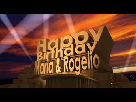 Happy Birthday Maria & Rogelio