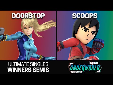GDEX Underworld 2023 Singles Winners Semis - Doorstop (Zero Suit Samus) vs Scoops (Mii Brawler)