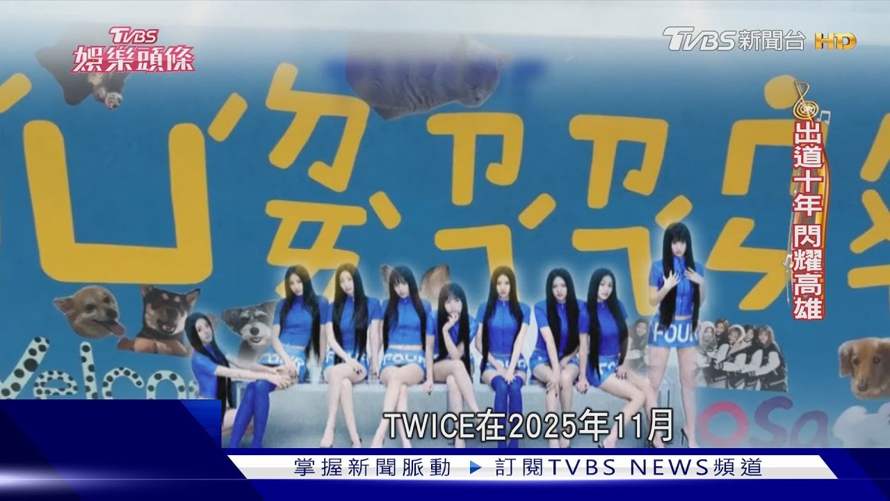 「賊賊們」陪子瑜回家了! TWICE高雄場被封「出道10年最感人」